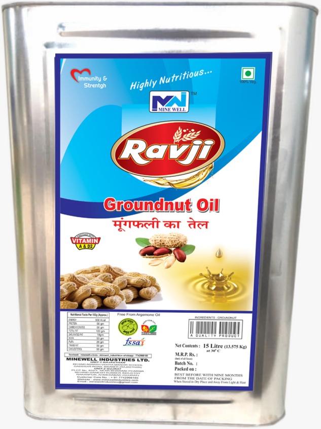 Groundnut Oil 15 Lt